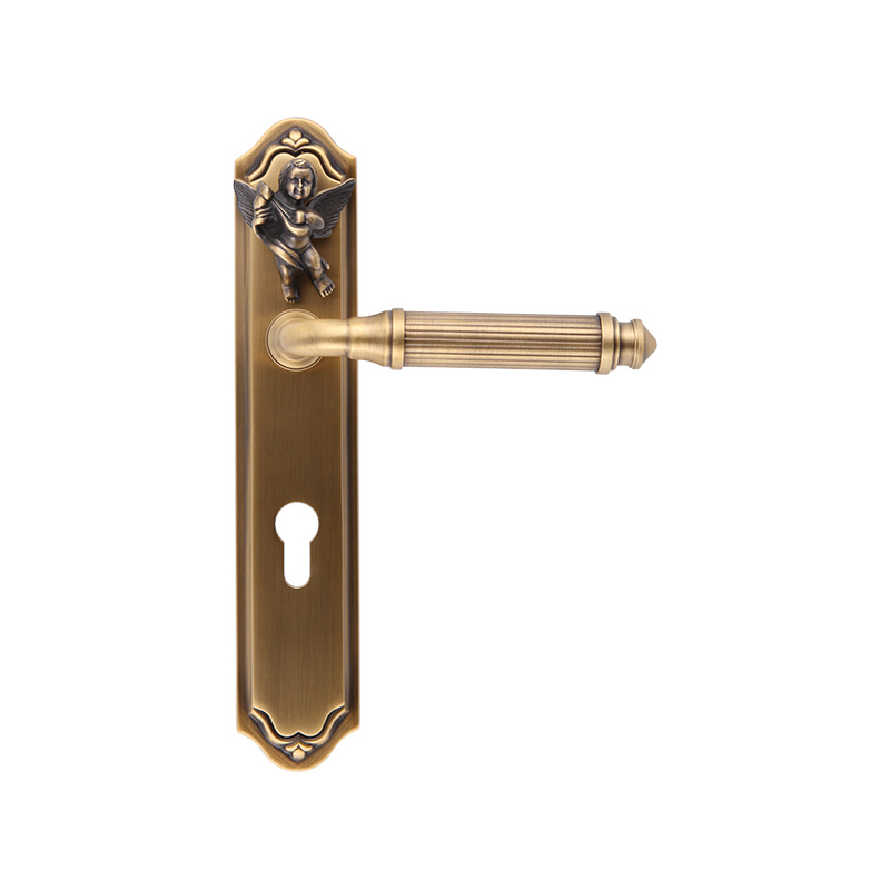 512-315 Angel Retro Pure Copper French French Silent Lock Compoised Lock
