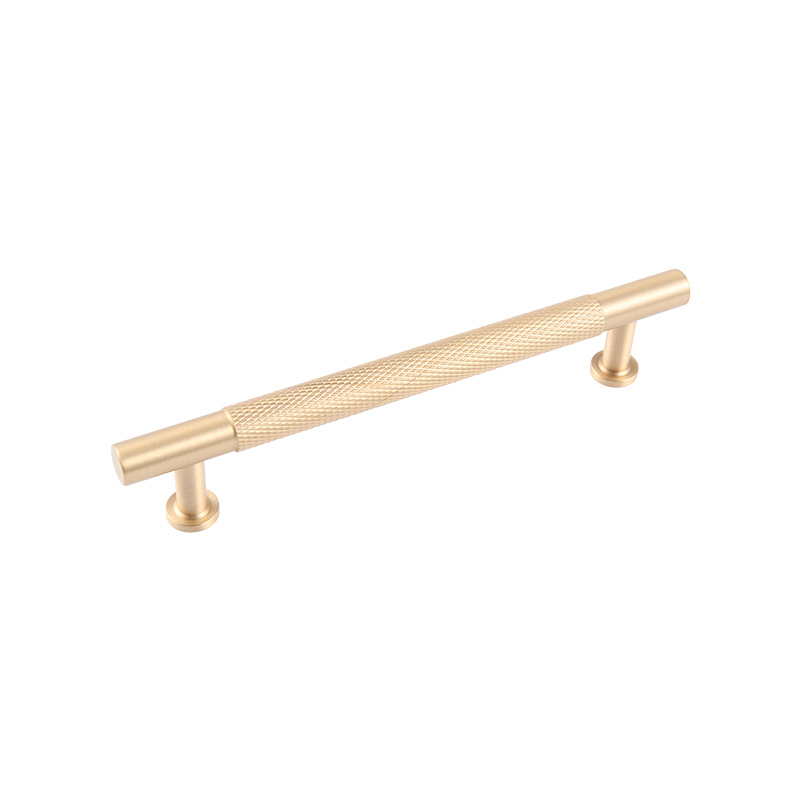 9591 Nordic Simple Light Luxury All Copper Cabinet Spardrobe dlouhá rukojeť